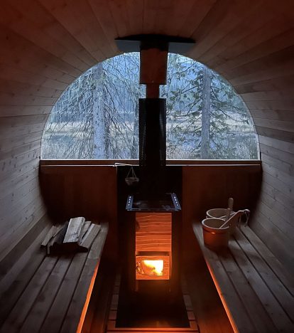Signature Experience: Wood-Fired Sauna at the Lake